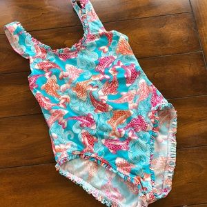 MANUEL CANOVAS GIRL’S SWIMSUIT. SIZE 10
